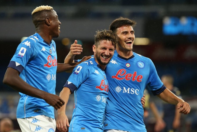  那不勒斯客场爆冷，奥斯梅恩独中两元建功  